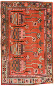 173X280 Χαλι Samarkand Βιντάζ Ανατολής Καφέ/Κόκκινα (Μαλλί, Κινέζικα) Carpetvista
