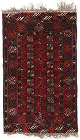 絨毯 アフガン Khal Mohammadi 92X153 ダークレッド/レッド (ウール, アフガニスタン)