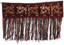  Afegão Khal Mohammadi Tapete 35X151 Lã Vermelho Escuro/Bege Pequeno Carpetvista