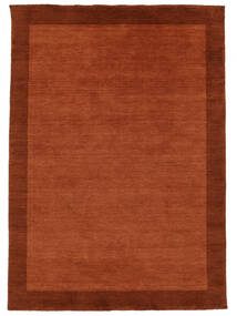 Wool Rug 200X300 Handloom Frame Rust Red