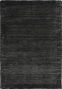  Χαλι Μαλλινο 160X230 Handloom Frame Μαύρα/Σκούρο Γκρι