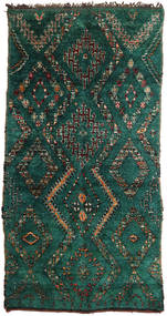 Berber Moroccan - Beni Ourain Rug 180X358 Wool, Morocco Carpetvista