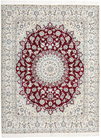 198X258 Nain Fine 9La Teppich Orientalischer Beige/Grau ( Persien/Iran) Carpetvista