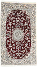 Nain Fine 9La Rug 130X225 Beige/Dark Red Wool, Persia/Iran Carpetvista