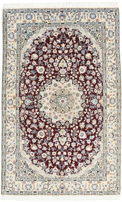  Persialainen Nain Fine 9La Matot Matto 130X205 Beige/Harmaa ( Persia/Iran)