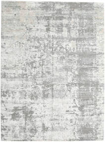 絨毯 Damask インド 270X360 大きな (ウール/バンブーシルク, インド)