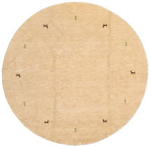  Ø 200 Gabbeh Loom Rug Modern Round (Wool, India) Carpetvista
