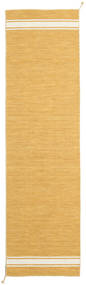  80X300 Plain (Single Colored) Small Ernst Rug - Mustard Yellow/Off White