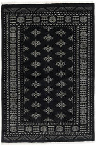 Pakistan Bokhara 3Ply Rug 140X209 Wool Black/Dark Grey Small Carpetvista