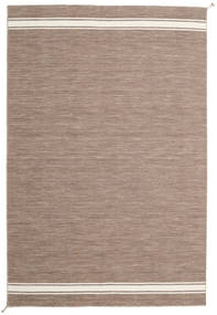  250X350 Plain (Single Colored) Large Ernst Rug - Light Brown/Off White Wool, 