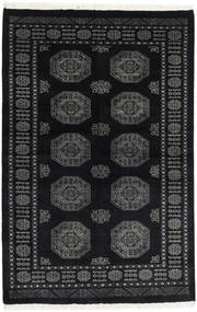136X207 絨毯 パキスタン ブハラ 3Ply オリエンタル ダークグレー/グレー (ウール, パキスタン) Carpetvista