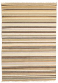 Kelim Modern Teppich 124X180 Wolle, Indien Carpetvista
