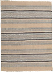 162X221 Kelim Modern Teppich Moderner (Wolle, Indien) Carpetvista