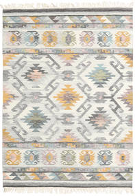  160X230 Mirza Teppich - Mehrfarbig/Cremeweiß Wolle