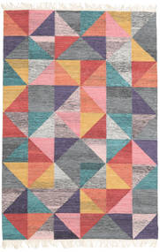  120X180 Abstract Small Caleido Rug - Multicolor Wool