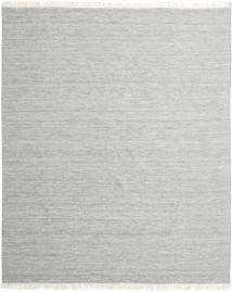 Melange 250X300 大 グレー 単色 ウール 絨毯 