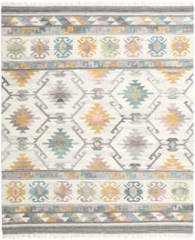 Mirza 250X300 Large Multicolor/Cream White Wool Rug