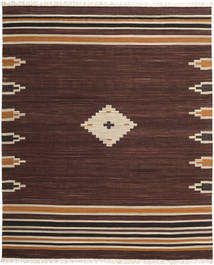 Tribal 250X300 大 茶色 円形 ウール 絨毯