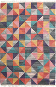 Caleido 200X300 マルチカラー 抽象柄 ウール 絨毯 