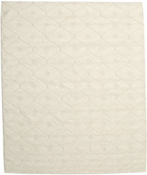 Romby 250X300 Large Off White Plain (Single Colored) Wool Rug