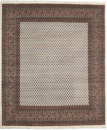 199X257 Mir Indo Rug Oriental Brown/Beige (Wool, India) Carpetvista