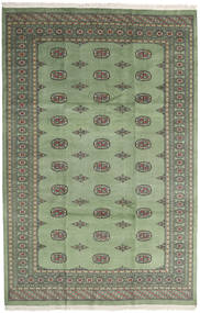  201X309 円形 パキスタン ブハラ 2Ply 絨毯 ウール, Carpetvista
