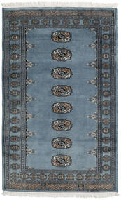  93X149 Medaillon Klein Pakistan Buchara 2Ply Teppich Wolle, Carpetvista