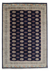 絨毯 パキスタン ブハラ 3Ply 207X299 ダークブルー/グレー (ウール, パキスタン)