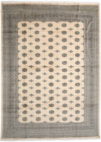 絨毯 オリエンタル パキスタン ブハラ 2Ply 310X424 ベージュ/グレー 大きな (ウール, パキスタン)