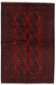 159X234 Alfombra Afghan Fine Oriental Rojo Oscuro (Lana, Afganistán) Carpetvista
