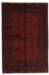  Afghan Fine Rug 157X237 Wool Dark Red Small Carpetvista