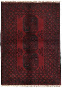 Afghan Fine Rug 99X141 Dark Red Wool, Afghanistan Carpetvista