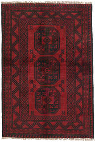  95X144 Medallion Small Afghan Fine Rug Wool, Carpetvista