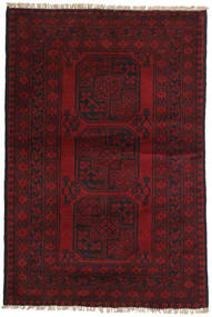Afghan Fine Teppe 98X148 Mørk Rød Ull, Afghanistan Carpetvista