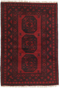  97X142 Medallion Small Afghan Fine Rug Wool, Carpetvista