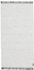  70X150 Plain (Single Colored) Washable Small Comfort Rug - Grey