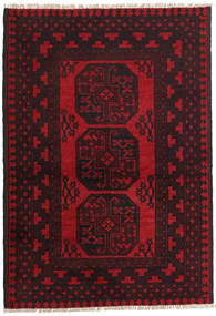 Afghan Fine Teppe 97X142 Mørk Rød Ull, Afghanistan Carpetvista