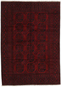  197X279 Medallion Afghan Fine Rug Wool, Carpetvista