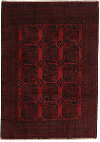  192X275 Medallion Afghan Fine Rug Wool, Carpetvista