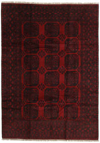  200X279 Medallion Afghan Fine Rug Wool, Carpetvista