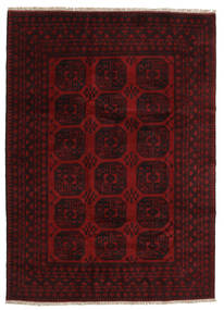  201X279 Medallion Afghan Fine Rug Wool, Carpetvista