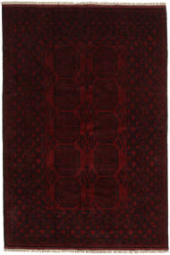 絨毯 オリエンタル アフガン Fine 165X245 ダークレッド (ウール, アフガニスタン)