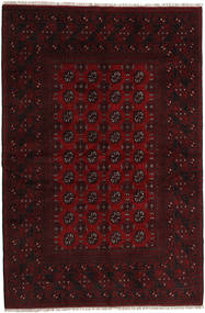 160X240 Alfombra Afghan Fine Oriental Rojo Oscuro (Lana, Afganistán) Carpetvista