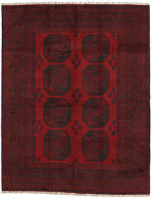 148X191 Dywan Afgan Fine Orientalny Ciemnoczerwony (Wełna, Afganistan) Carpetvista
