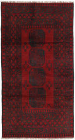 101X193 Afghan Fine Matot Matto Itämainen Tummanpunainen (Villa, Afganistan) Carpetvista