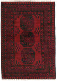  99X143 Medallion Small Afghan Fine Rug Wool, Carpetvista