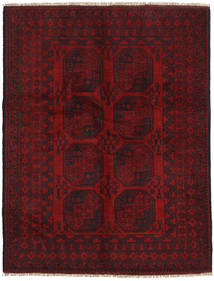 絨毯 アフガン Fine 146X189 ダークレッド (ウール, アフガニスタン)
