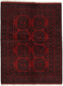 Afghan Fine Teppich 147X195 Dunkelrot Wolle, Afghanistan Carpetvista