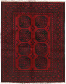 Tapis Afghan Fine 146X188 Rouge Foncé (Laine, Afghanistan)