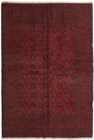  Afghan Fine Matot 160X237 Tummanpunainen/Ruskea Carpetvista